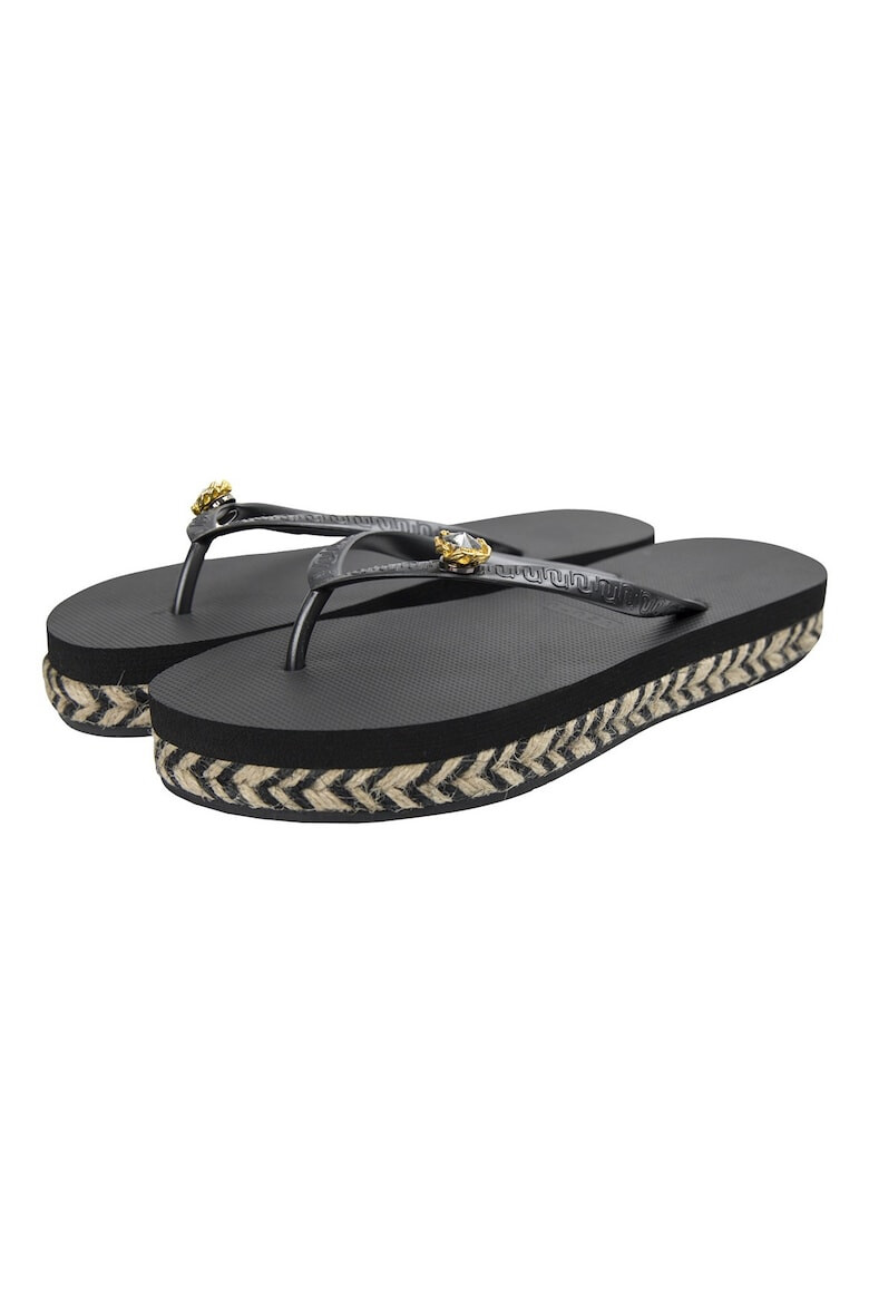 UZURII Papuci flip-flop Raffia Switch - Pled.ro