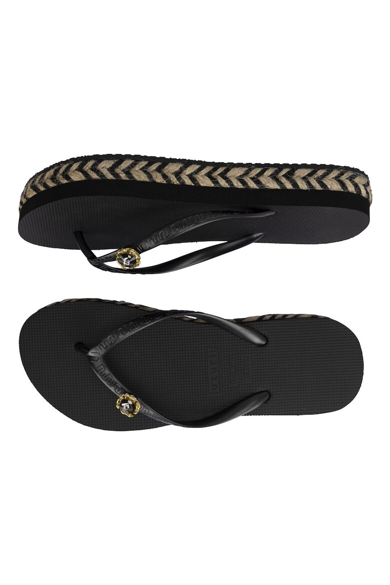 UZURII Papuci flip-flop Raffia Switch - Pled.ro