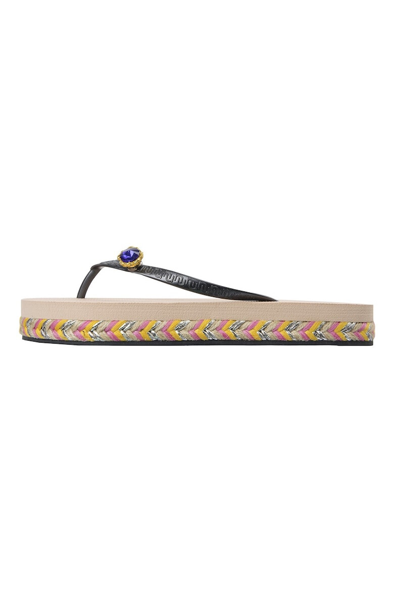 UZURII Papuci flip-flop Raffia Switch - Pled.ro