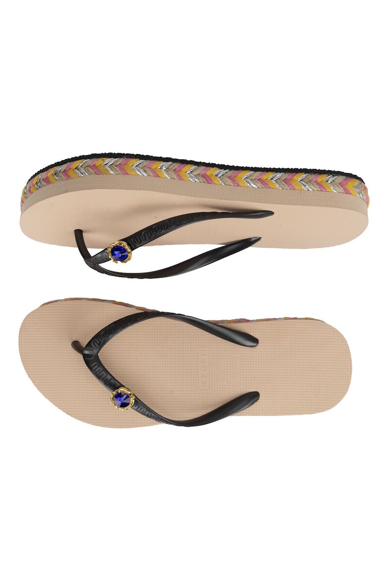 UZURII Papuci flip-flop Raffia Switch - Pled.ro