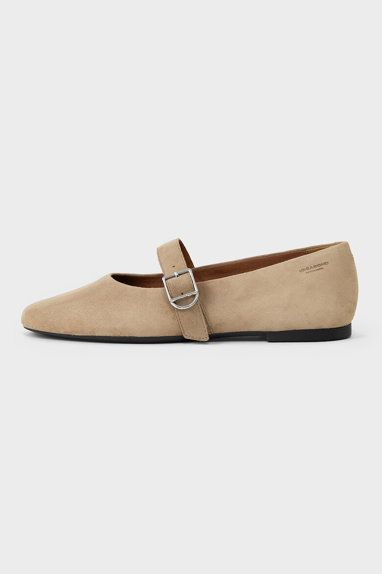 Vagabond Shoemakers Balerini Mary Jane de piele intoarsa Jolin - Pled.ro