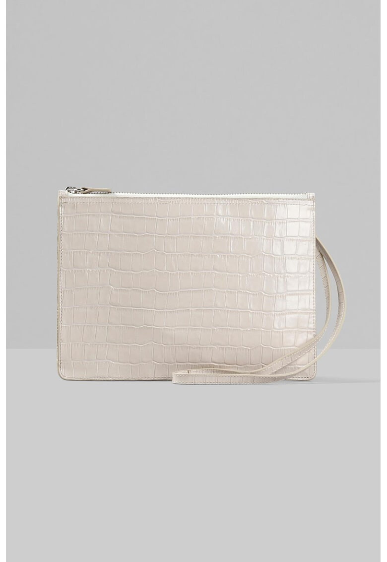 Vagabond Shoemakers Geanta crossbody de piele cu aspect de piele de crocodil Cali - Pled.ro