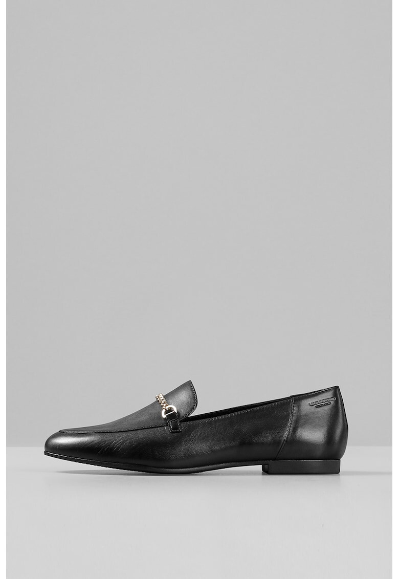 Vagabond Shoemakers Pantofi loafer de piele cu detaliu din lant Eliza - Pled.ro