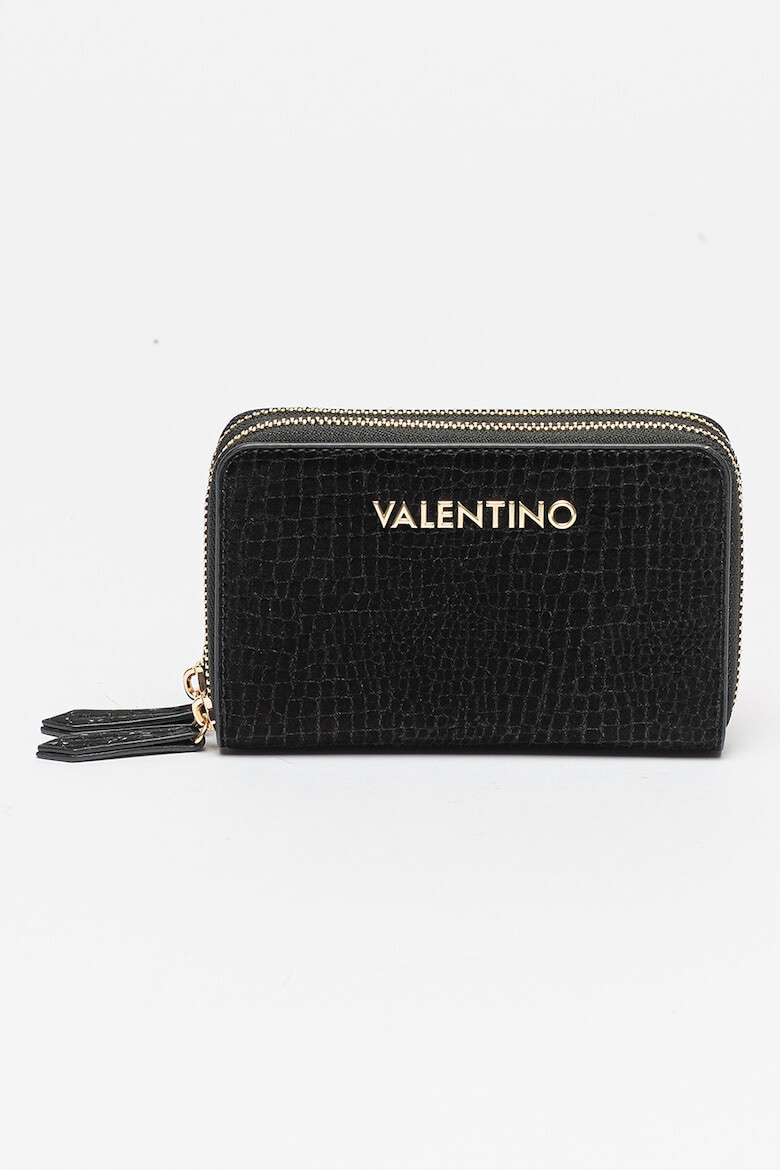 Valentino Bags Portofel cu model piele de reptila Cocoa - Pled.ro