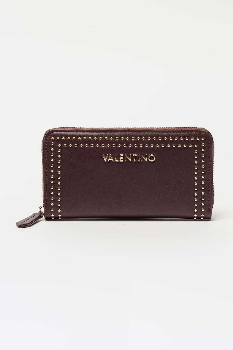 Valentino Bags Portofel de piele ecologica cu aplicatii cu nituri Shine - Pled.ro