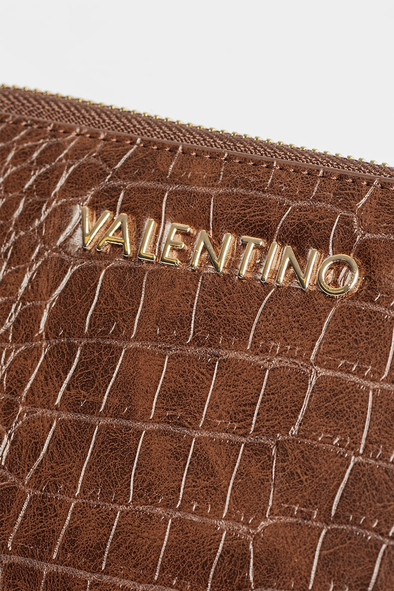 Valentino Bags Portofel de piele ecologica cu aspect de piele de crocodil - Pled.ro