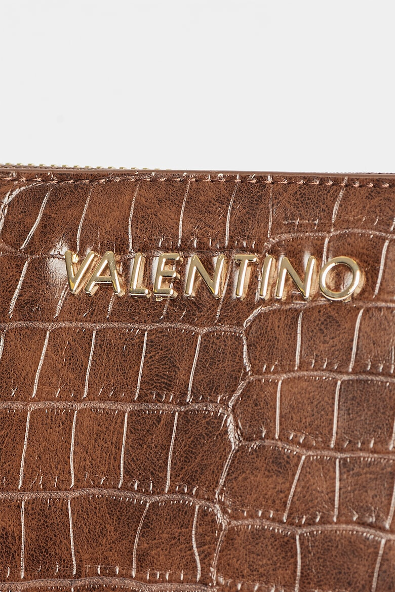 Valentino Bags Portofel de piele ecologica cu aspect de piele de crocodil - Pled.ro