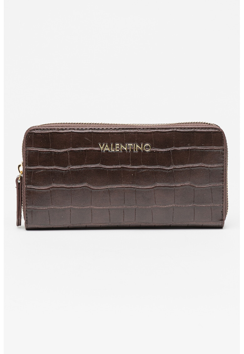 Valentino Bags Portofel de piele ecologica cu aspect de piele de crocodil Satai - Pled.ro