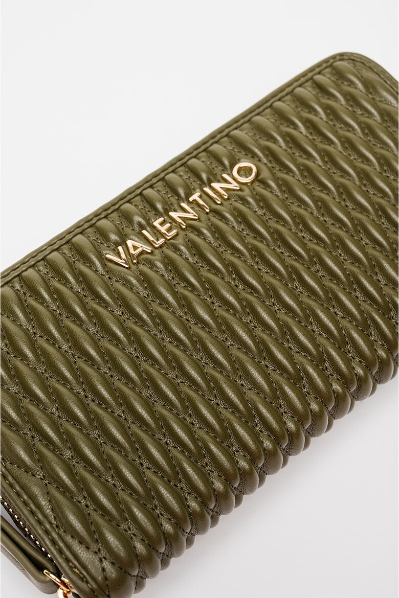 Valentino Bags Portofel de piele ecologica cu aspect texturat Frequency - Pled.ro