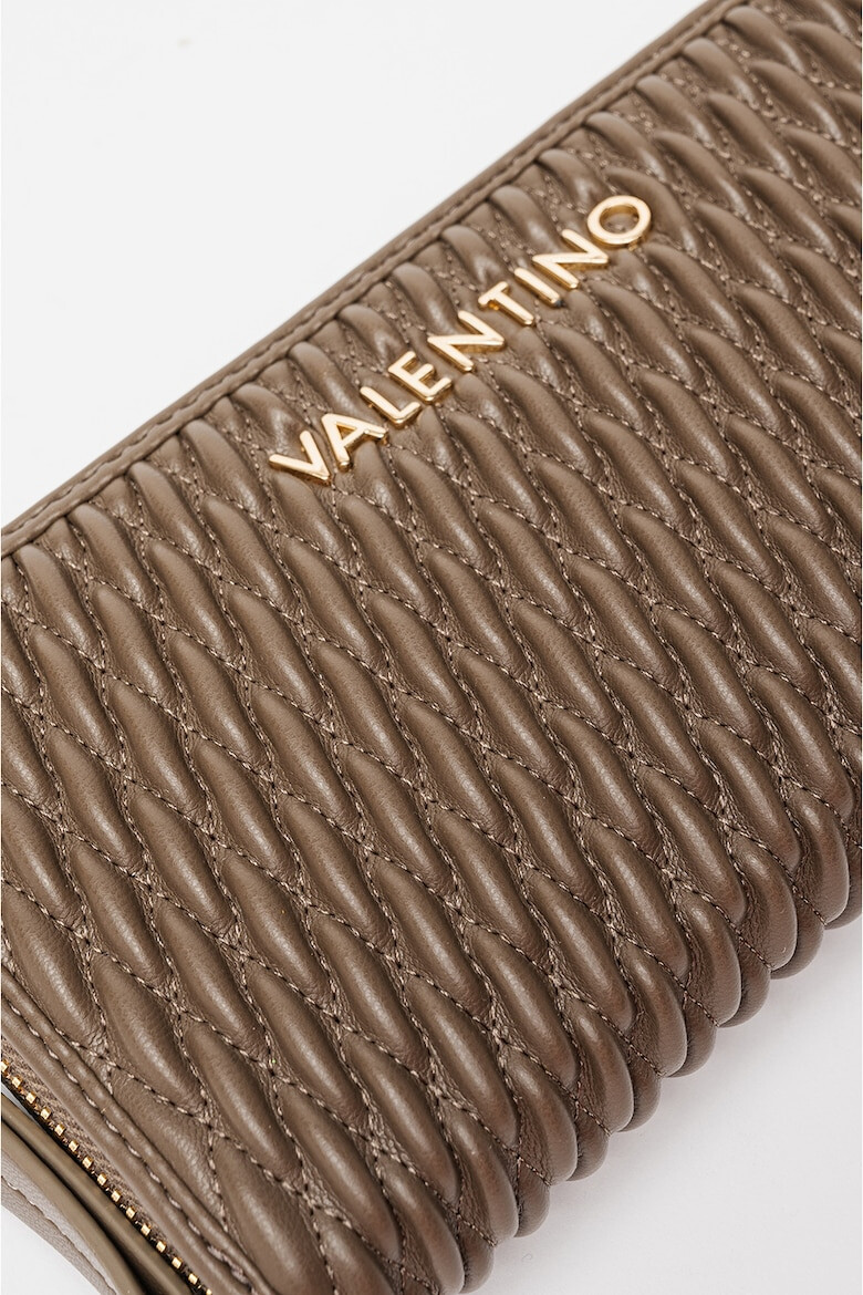 Valentino Bags Portofel de piele ecologica cu aspect texturat Frequency - Pled.ro