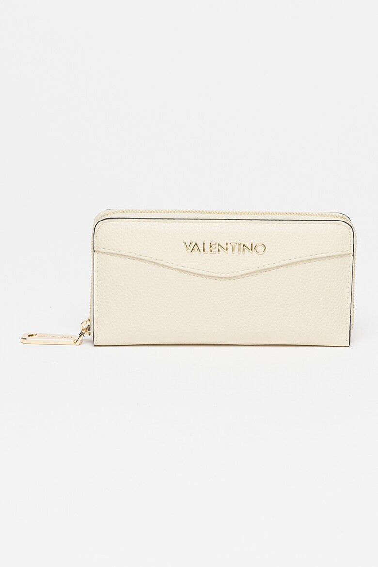 Valentino Bags Portofel de piele ecologica cu fermoar Cinnamon - Pled.ro