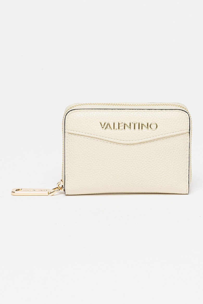 Valentino Bags Portofel de piele ecologica cu fermoar Cinnamon - Pled.ro