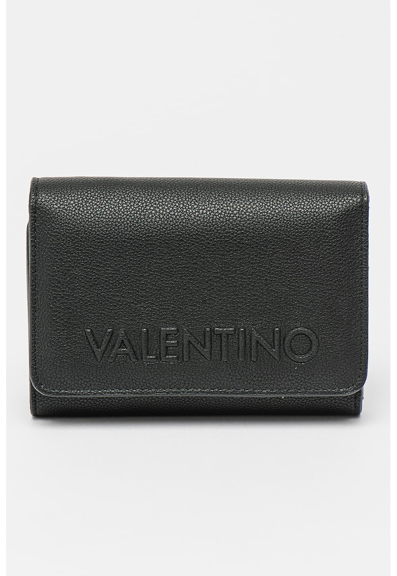 Valentino Bags Portofel pliabil de piele ecologica cu logo in relief - Pled.ro