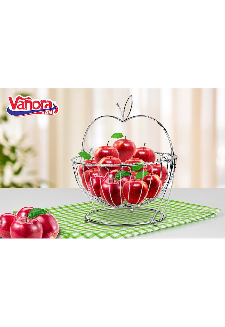 Vanora Home Cos fructe Vanora Metalic cu stand 30x29 cm - Pled.ro