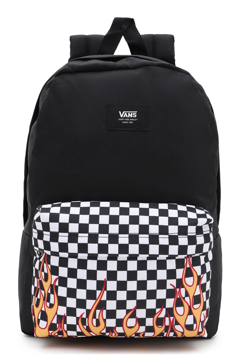 Vans Rucsac cu fermoar si buzunar frontal New Skool - Pled.ro