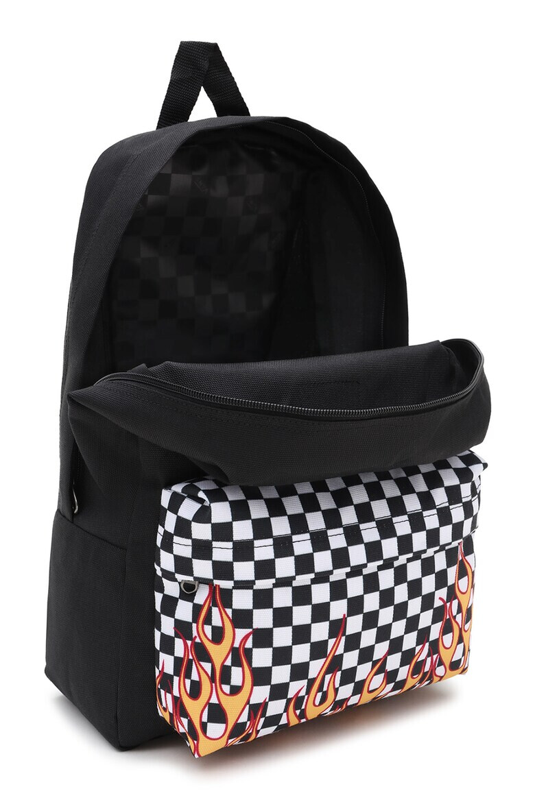 Vans Rucsac cu fermoar si buzunar frontal New Skool - Pled.ro