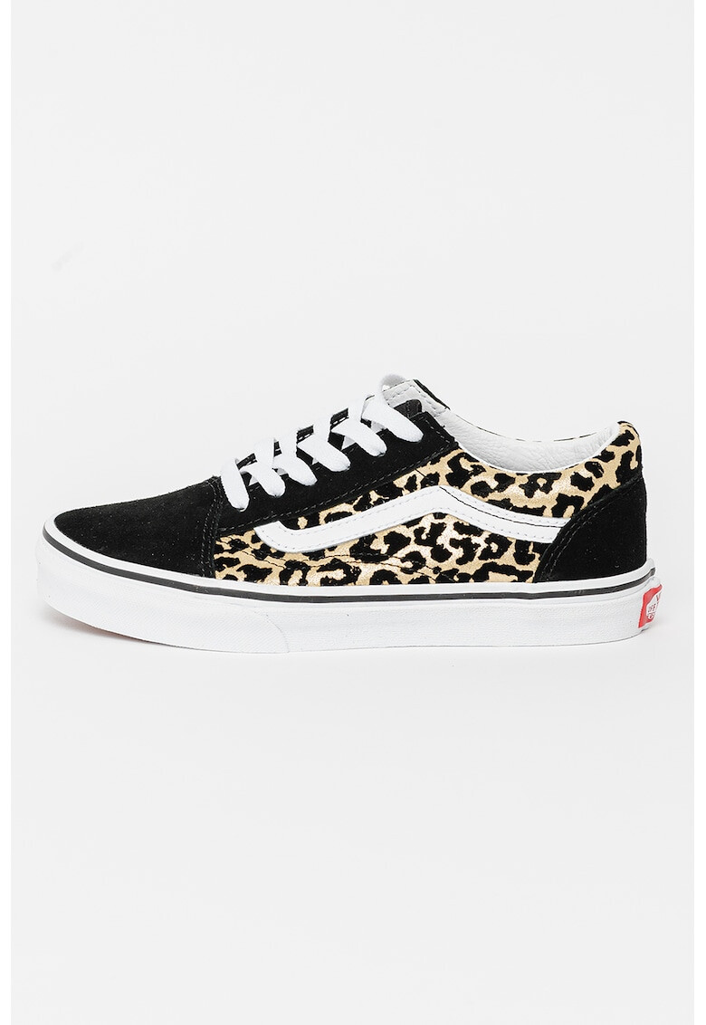 Vans Tenisi cu garnituri cu animal print Old Skool - Pled.ro