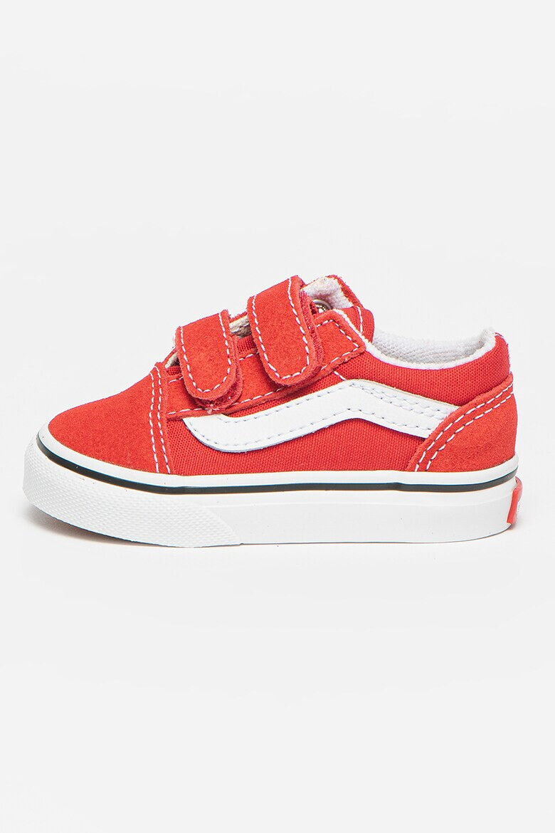 Vans Tenisi cu inchidere velcro si insertii din piele intoarsa Old Skool - Pled.ro