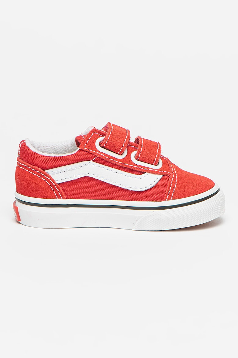 Vans Tenisi cu inchidere velcro si insertii din piele intoarsa Old Skool - Pled.ro