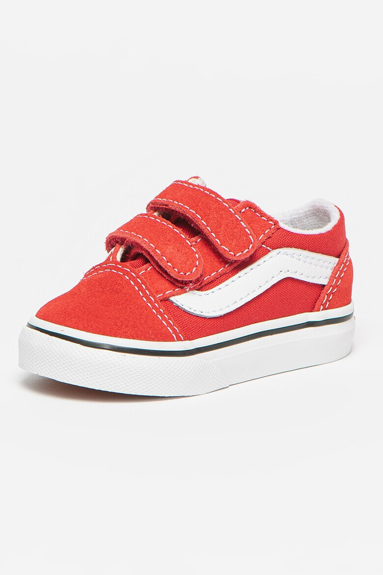 Vans Tenisi cu inchidere velcro si insertii din piele intoarsa Old Skool - Pled.ro