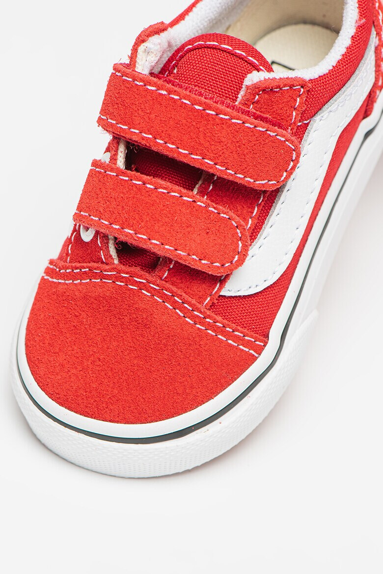 Vans Tenisi cu inchidere velcro si insertii din piele intoarsa Old Skool - Pled.ro