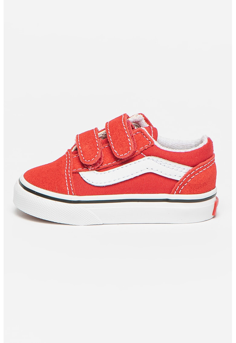 Vans Tenisi cu inchidere velcro si insertii din piele intoarsa Old Skool - Pled.ro