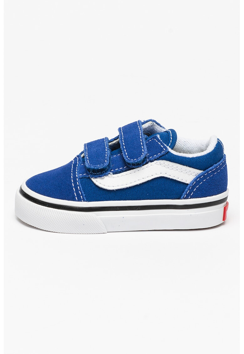 Vans Tenisi cu insertii de piele intoarsa si velcro Old Skool - Pled.ro