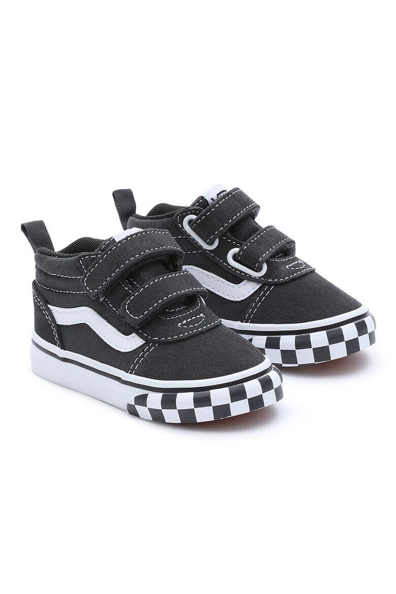 Vans Tenisi cu velcro si garnituri de piele intoarsa Ward - Pled.ro