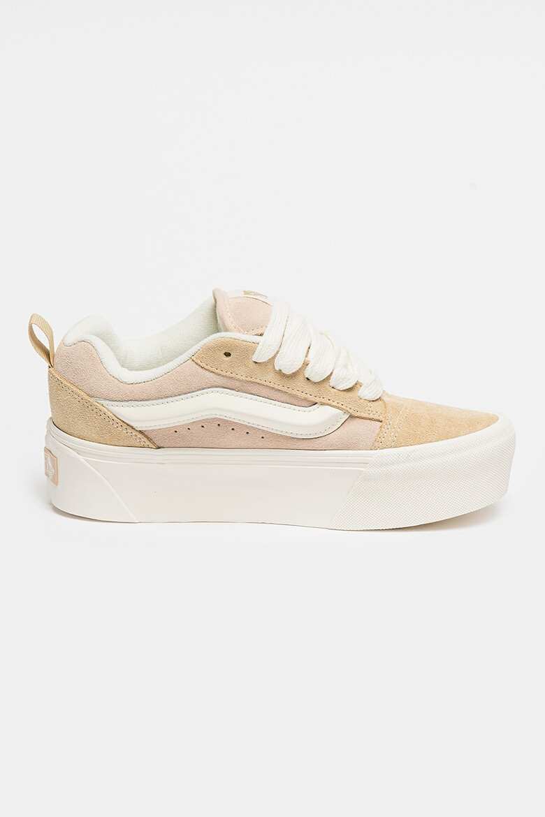 Vans Tenisi flatform de piele intoarsa Knu Stack - Pled.ro