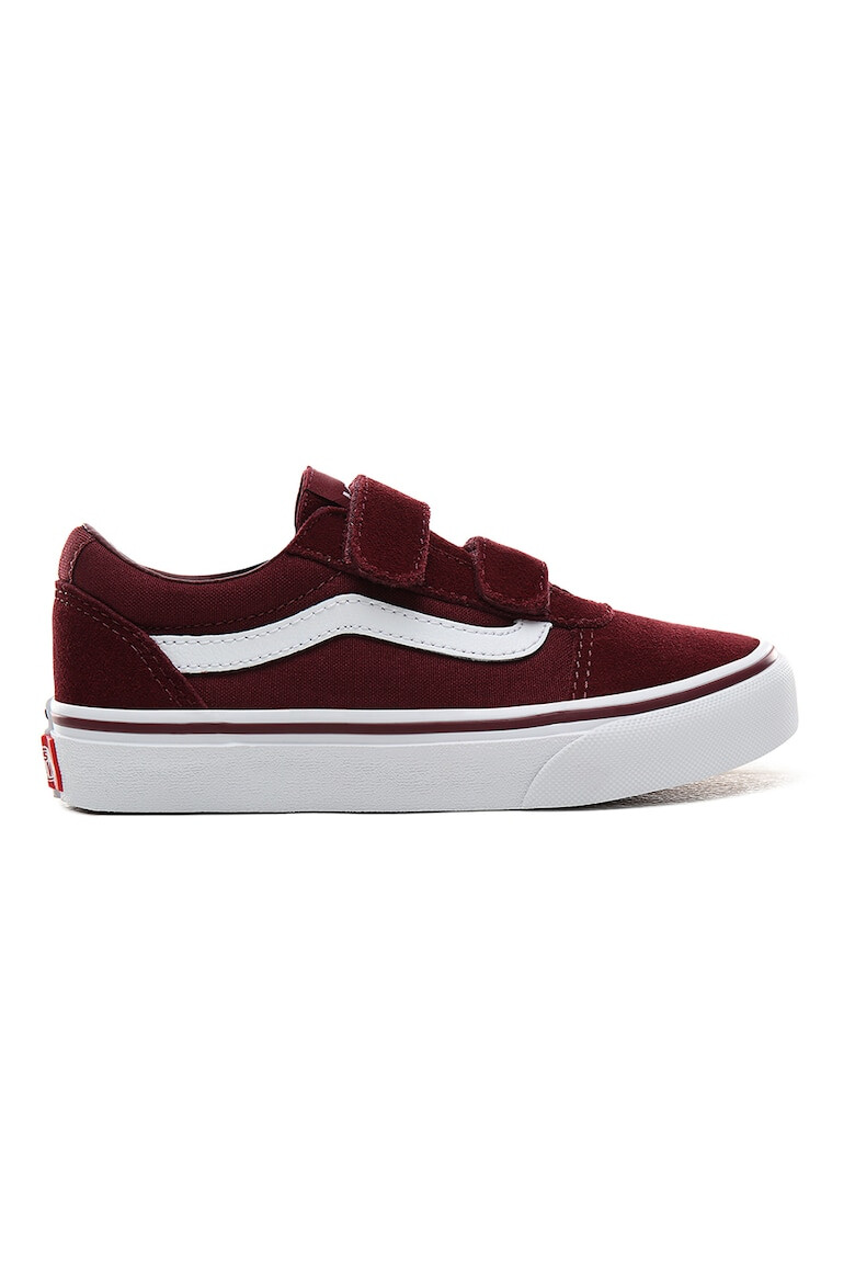 Vans Tenisi low-top cu velcro de piele intoarsa si panza Ward - Pled.ro