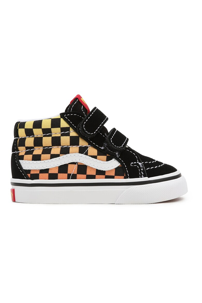 Vans Tenisi mid-high cu insertii de piele intoarsa SK8 - Pled.ro