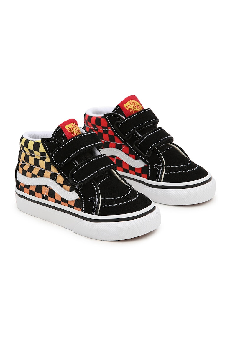 Vans Tenisi mid-high cu insertii de piele intoarsa SK8 - Pled.ro