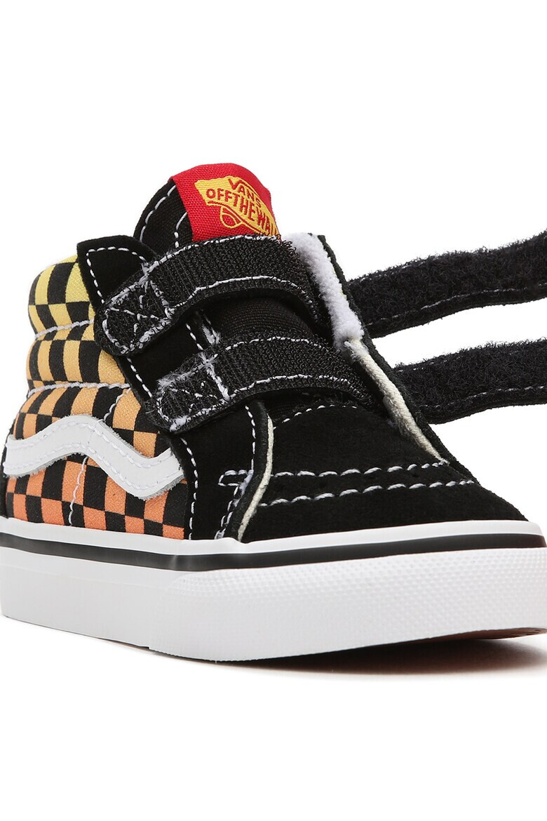 Vans Tenisi mid-high cu insertii de piele intoarsa SK8 - Pled.ro