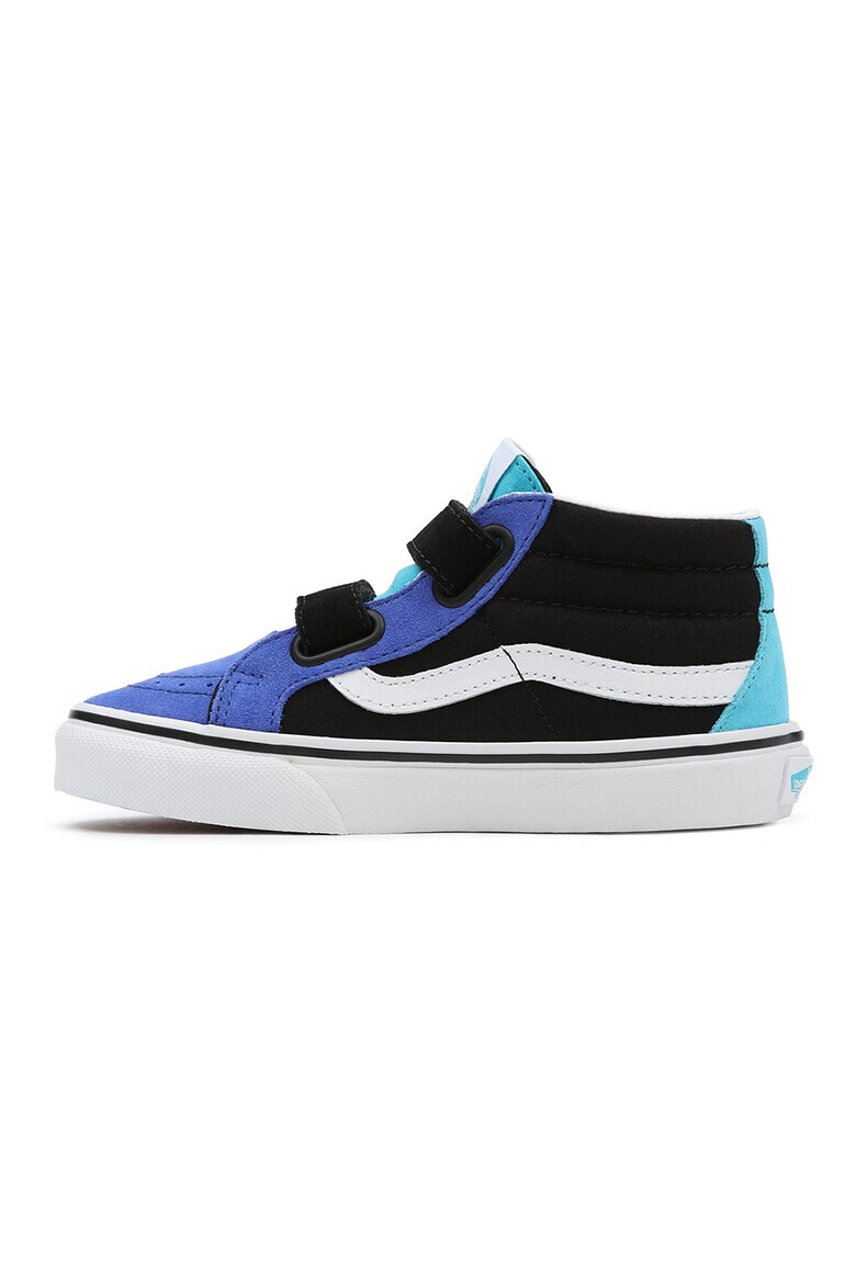 Vans Tenisi mid-high cu model colorblock si velcro Sk8-Mid Reissue - Pled.ro