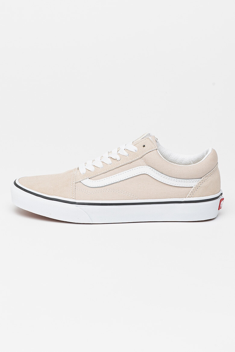 Vans Tenisi unisex de panza cu garnituri de piele intoarsa Old Skool - Pled.ro