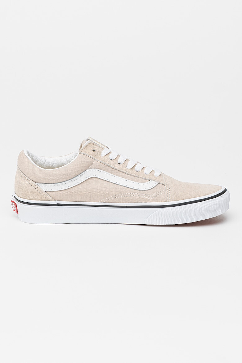 Vans Tenisi unisex de panza cu garnituri de piele intoarsa Old Skool - Pled.ro