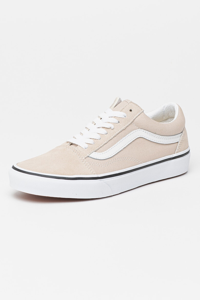 Vans Tenisi unisex de panza cu garnituri de piele intoarsa Old Skool - Pled.ro