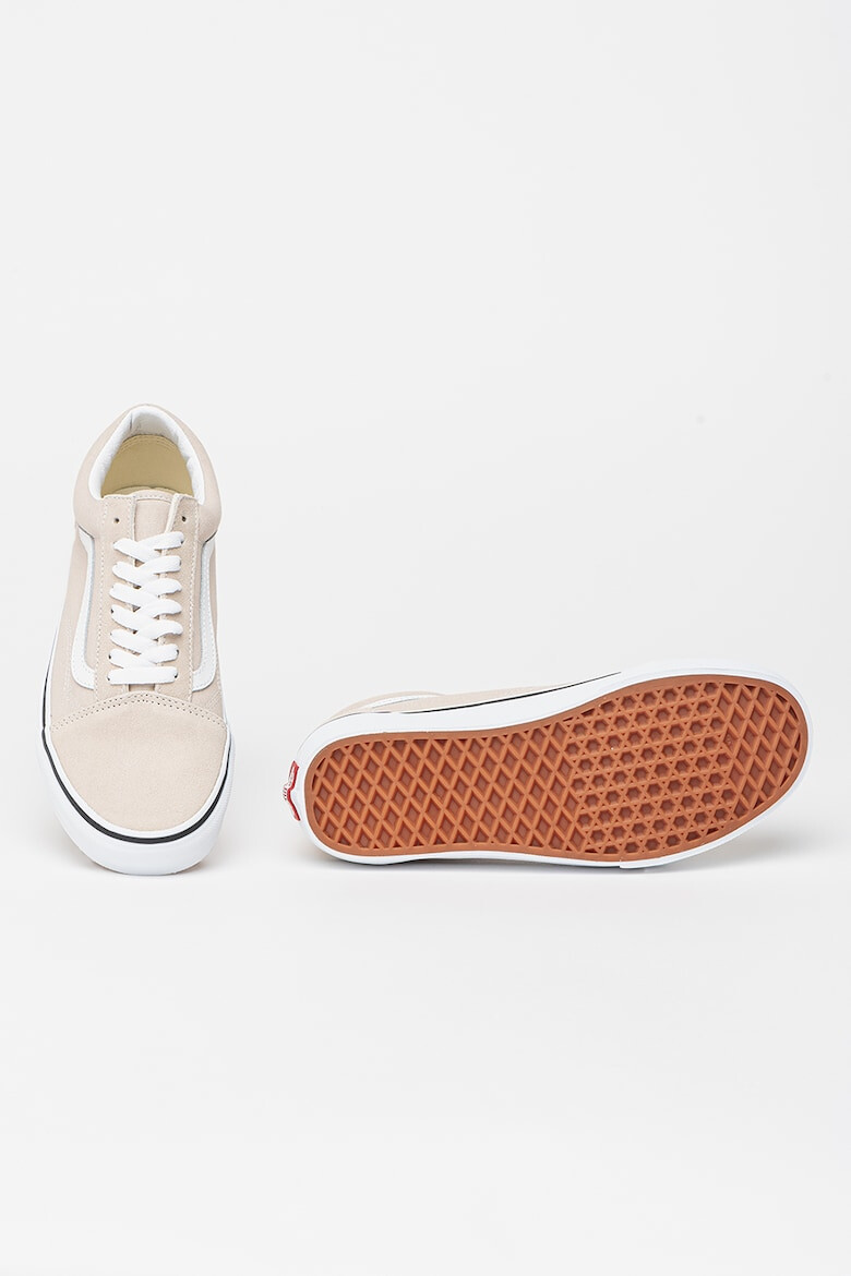 Vans Tenisi unisex de panza cu garnituri de piele intoarsa Old Skool - Pled.ro