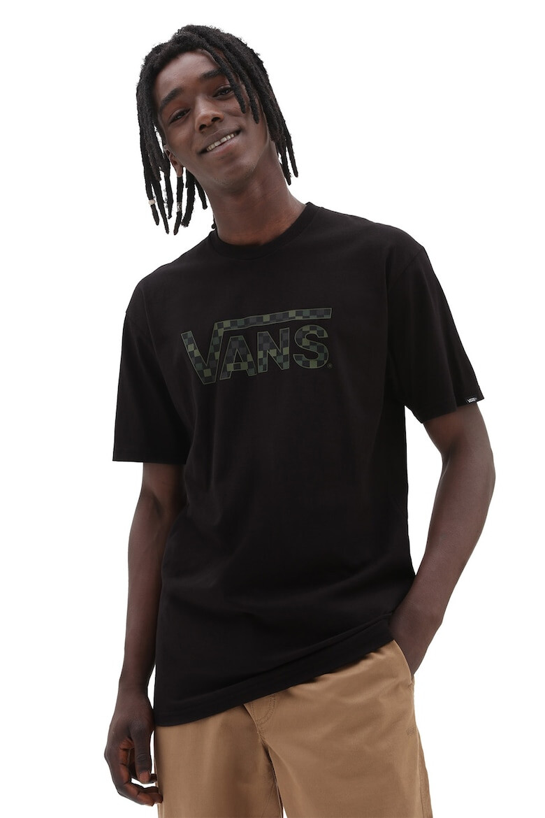 Vans Tricou cu imprimeu logo pe piept - Pled.ro