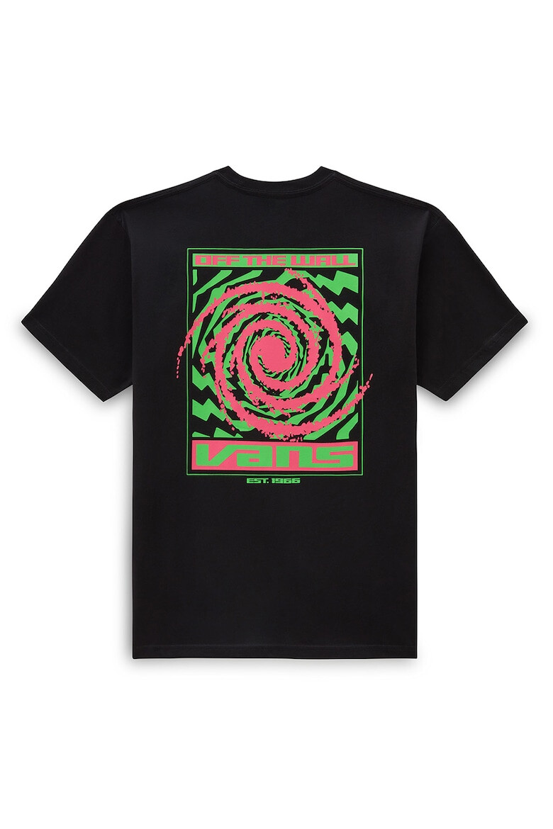 Vans Tricou cu imprimeu pe spate Wormhole Warped - Pled.ro