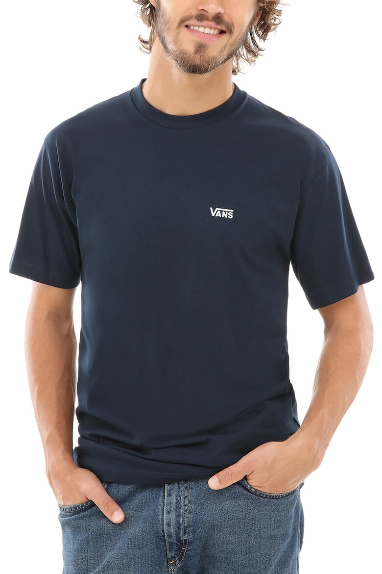 Vans Tricou cu logo si decolteu la baza gatului Left Chest - Pled.ro