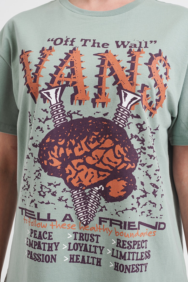 Vans Tricou supradimensionat Brain Jam - Pled.ro