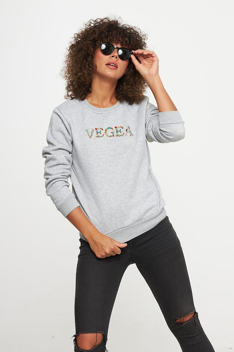 Vegea Bluza sport de bumbac cu imprimeu logo - Pled.ro