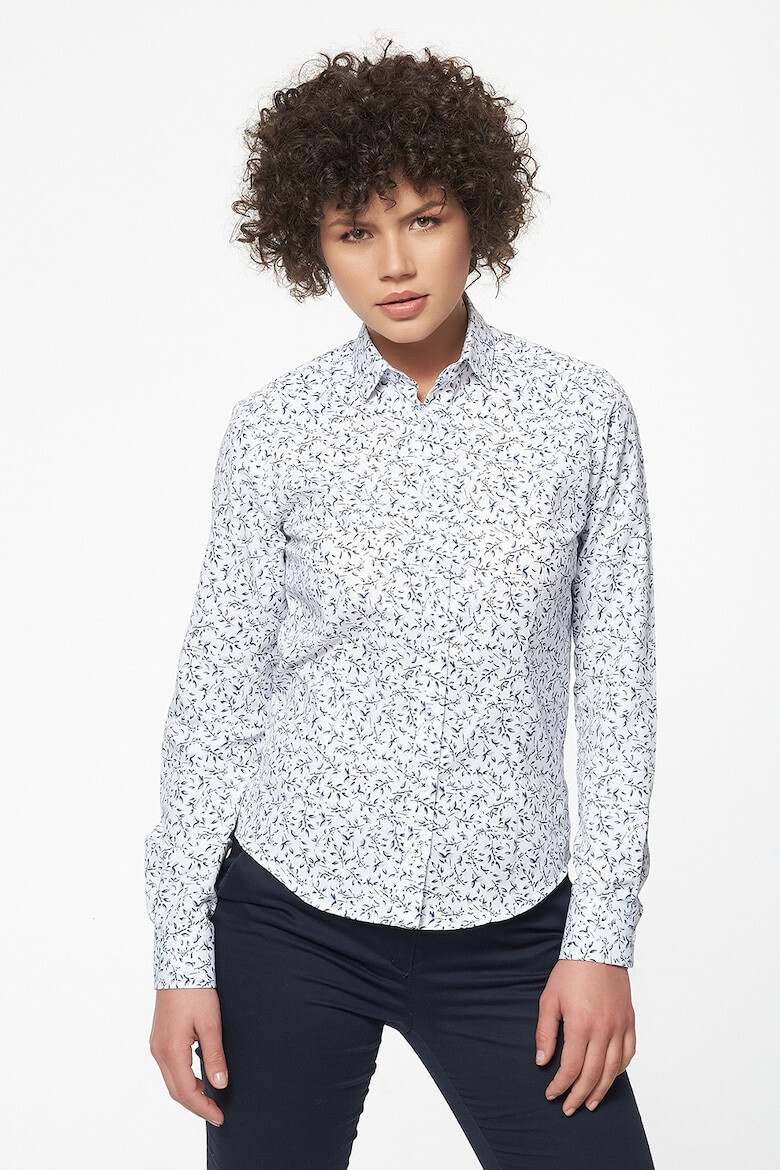 Vegea Camasa slim fit cu imprimeu floral - Pled.ro