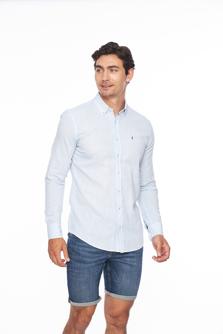 Vegea Camasa slim fit de in - Pled.ro