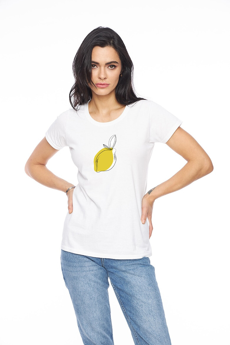 Vegea Tricou din bumbac cu imprimeu grafic - Pled.ro