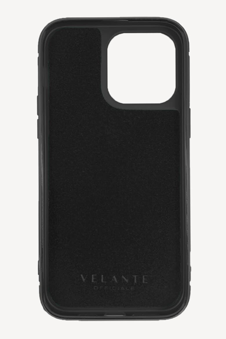 VELANTE OFFICIALE Carcasa iPhone 14 Pro Max din piele cu model piele de crocodil - Pled.ro