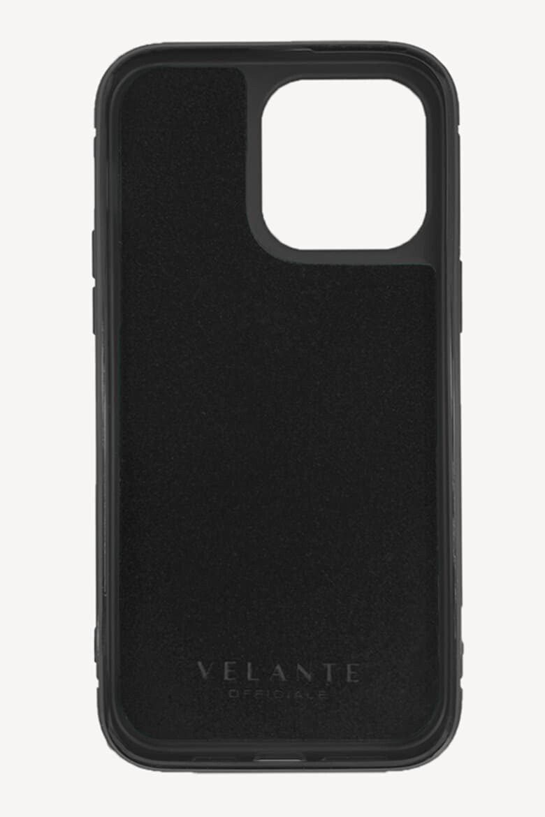 VELANTE OFFICIALE Carcasa iPhone 14 Pro Max din piele cu model piele de crocodil - Pled.ro