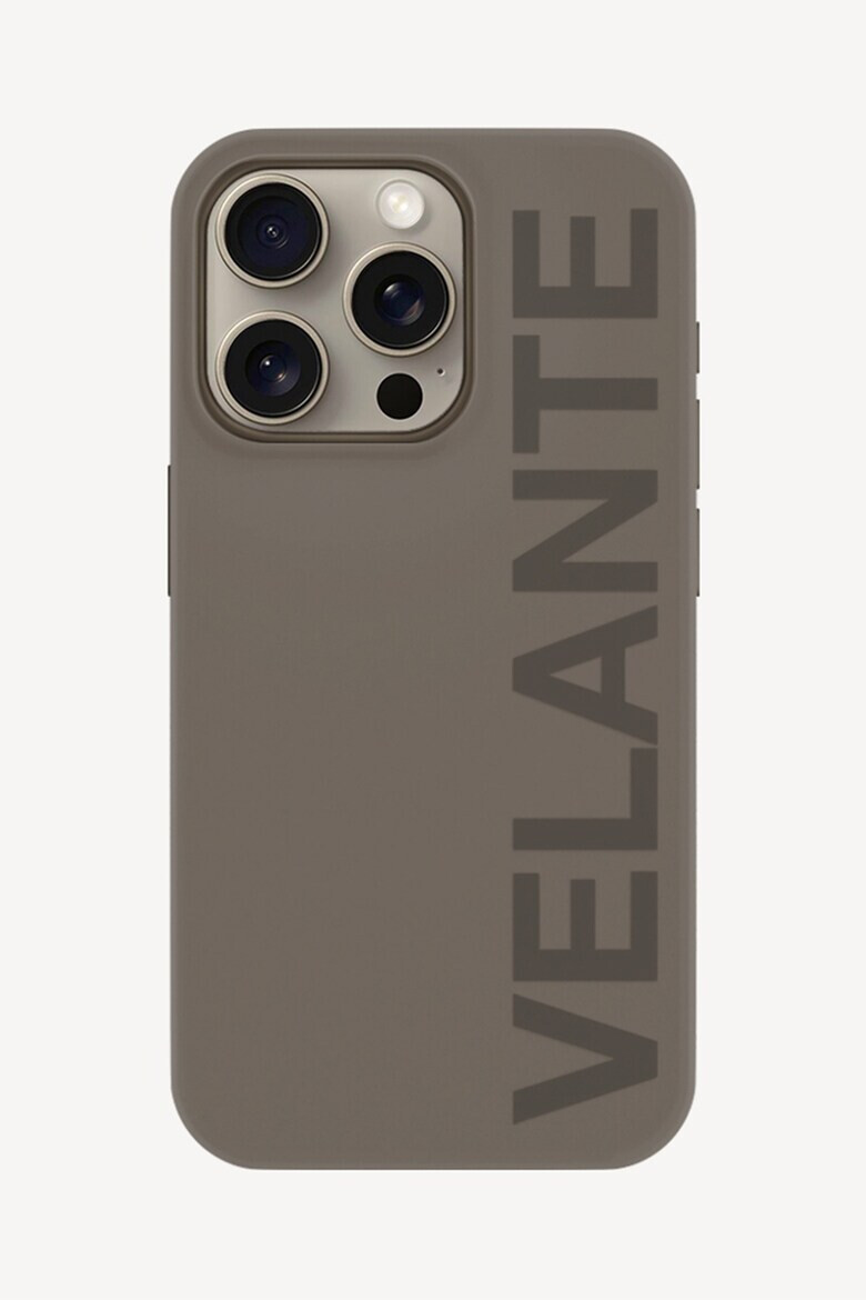 VELANTE OFFICIALE Husa unisex cu imprimeu logo pentru Iphone 15 Pro - Pled.ro