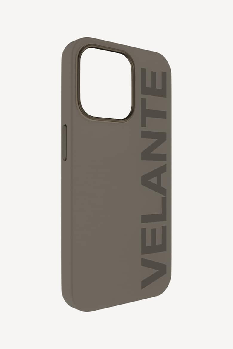 VELANTE OFFICIALE Husa unisex cu imprimeu logo pentru Iphone 15 Pro - Pled.ro